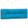Voir la diapositive 5 : VIDAXL Coussins de palette lot de 2 bleu tissu
