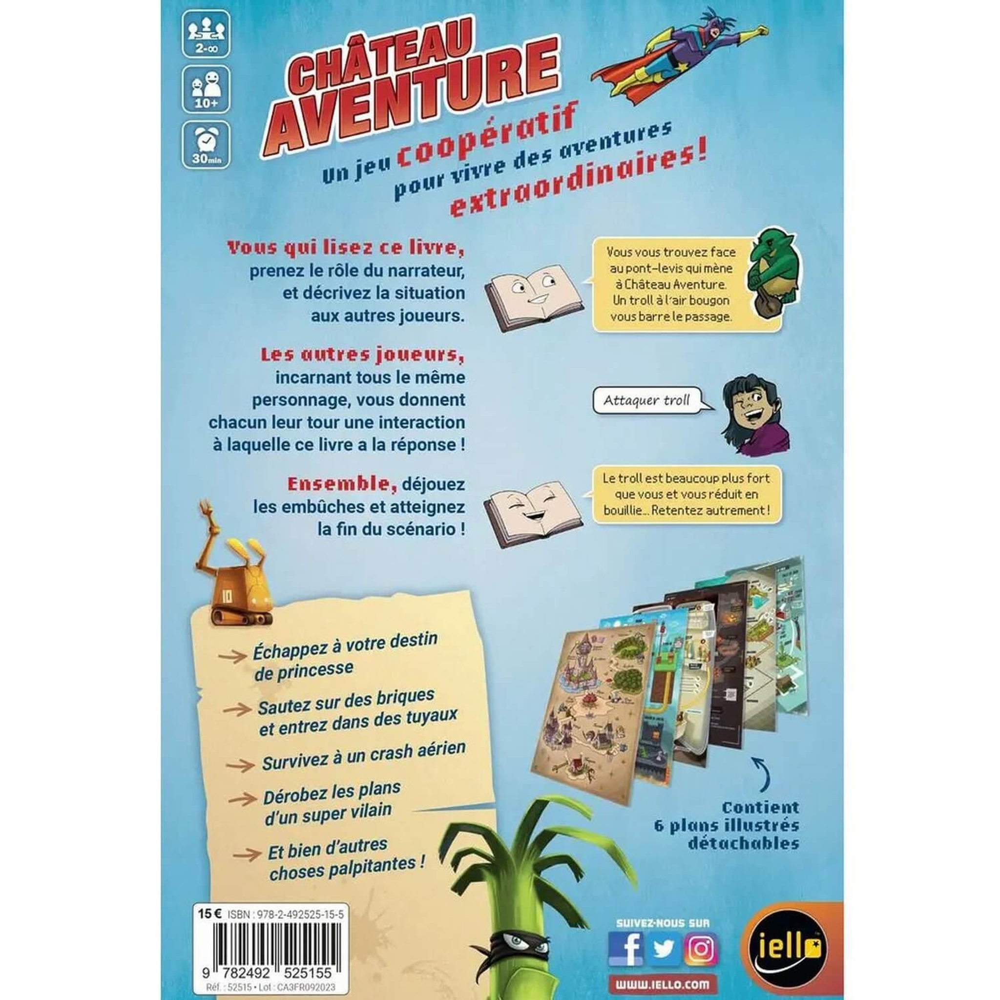 Voir la diapositive 3 : Iello Jeu de rôles Iello Château Aventure La Suite