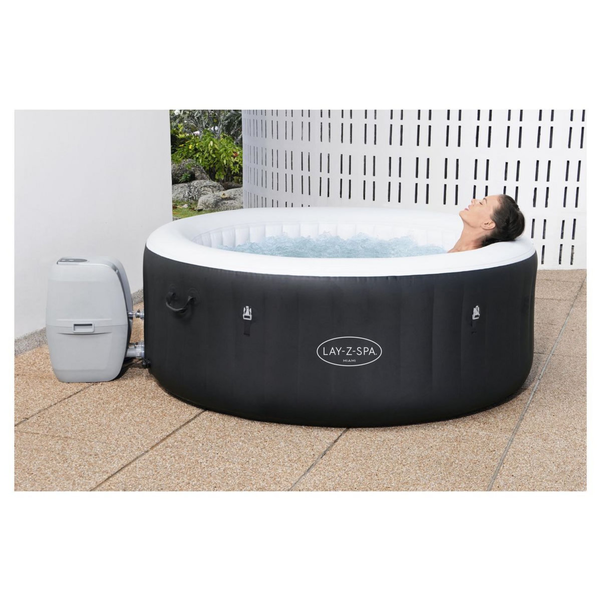 BESTWAY Spa gonflable rond Lay-Z-Spa® Miami 