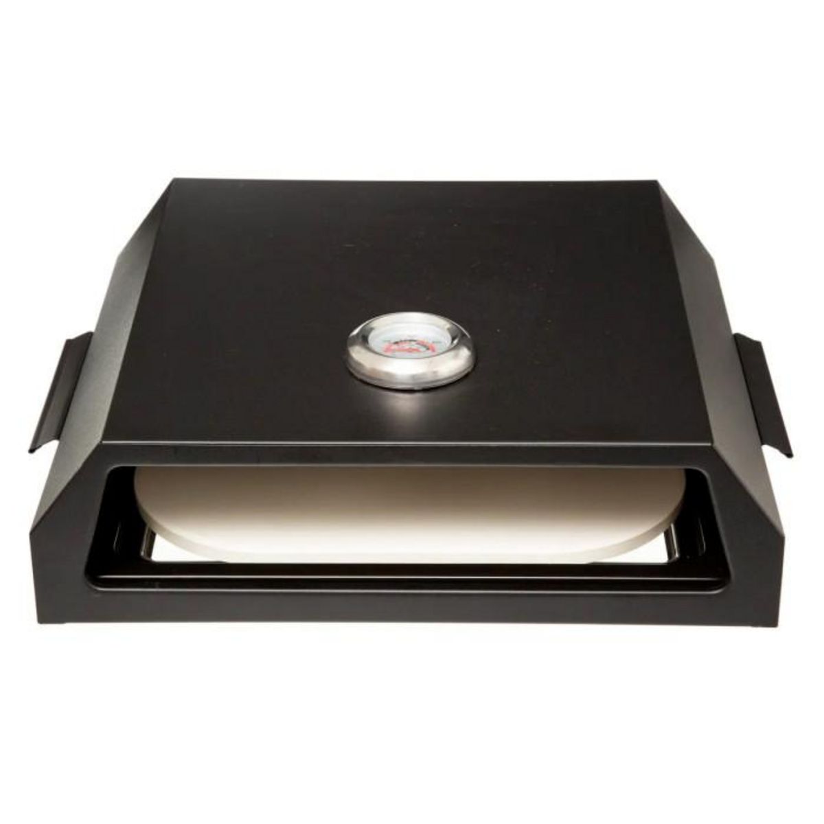 NEKA Four à Pizza  Pierre en Céramique  44cm Noir