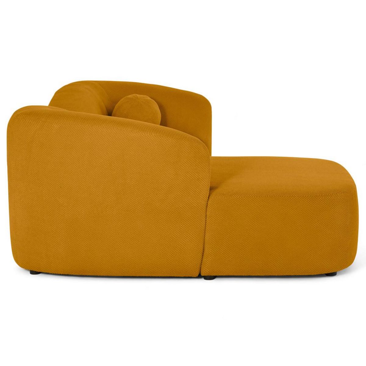 LISA DESIGN Charles - canapé d'angle gauche 4 places en velours texturé