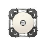 Legrand Prise tv type f Dooxie, LEGRAND, blanc