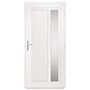 Voir la diapositive 5 : VIDAXL Porte d'entree Blanc 98x208 cm PVC