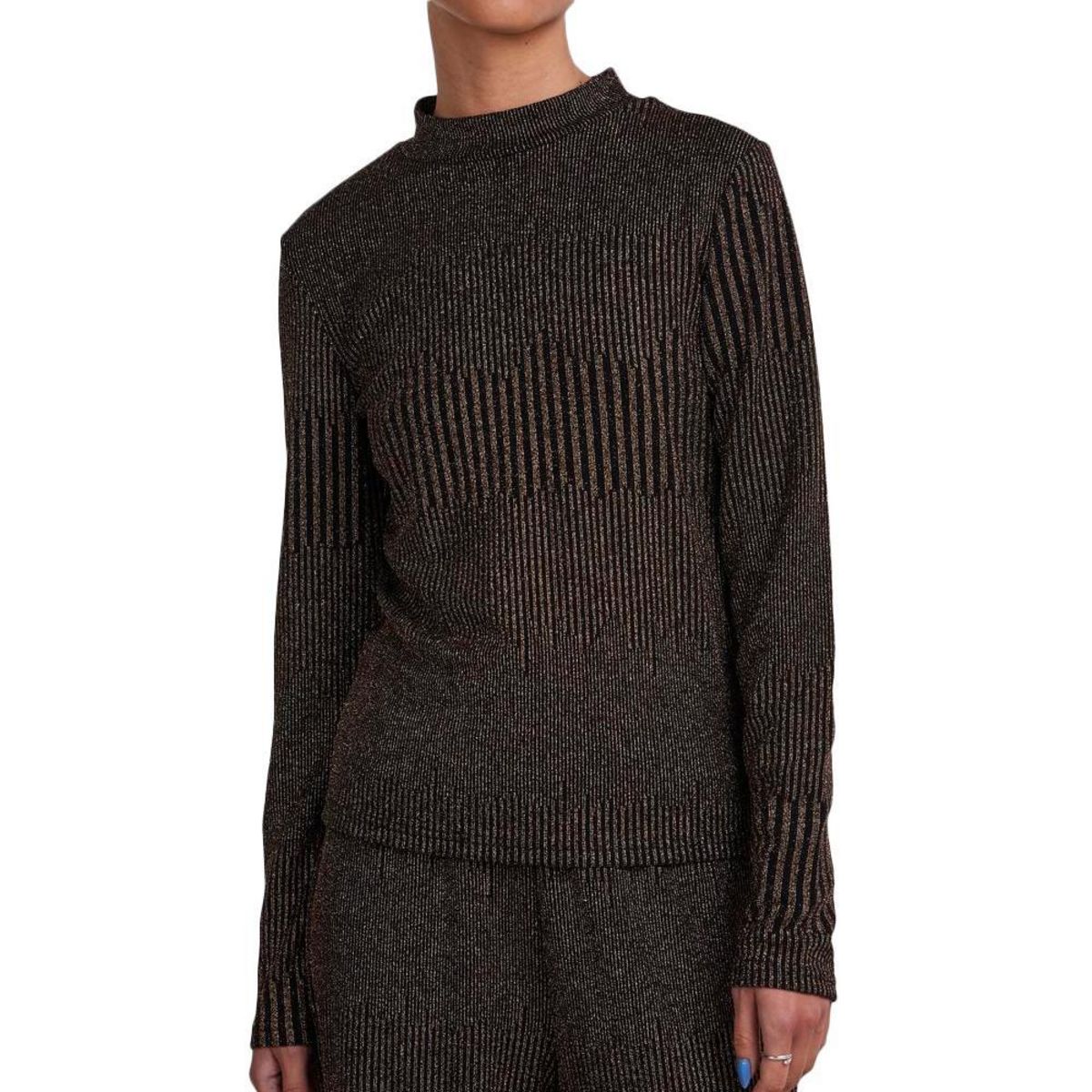 Pieces T Shirt Doré/ Femme PIECES Mary