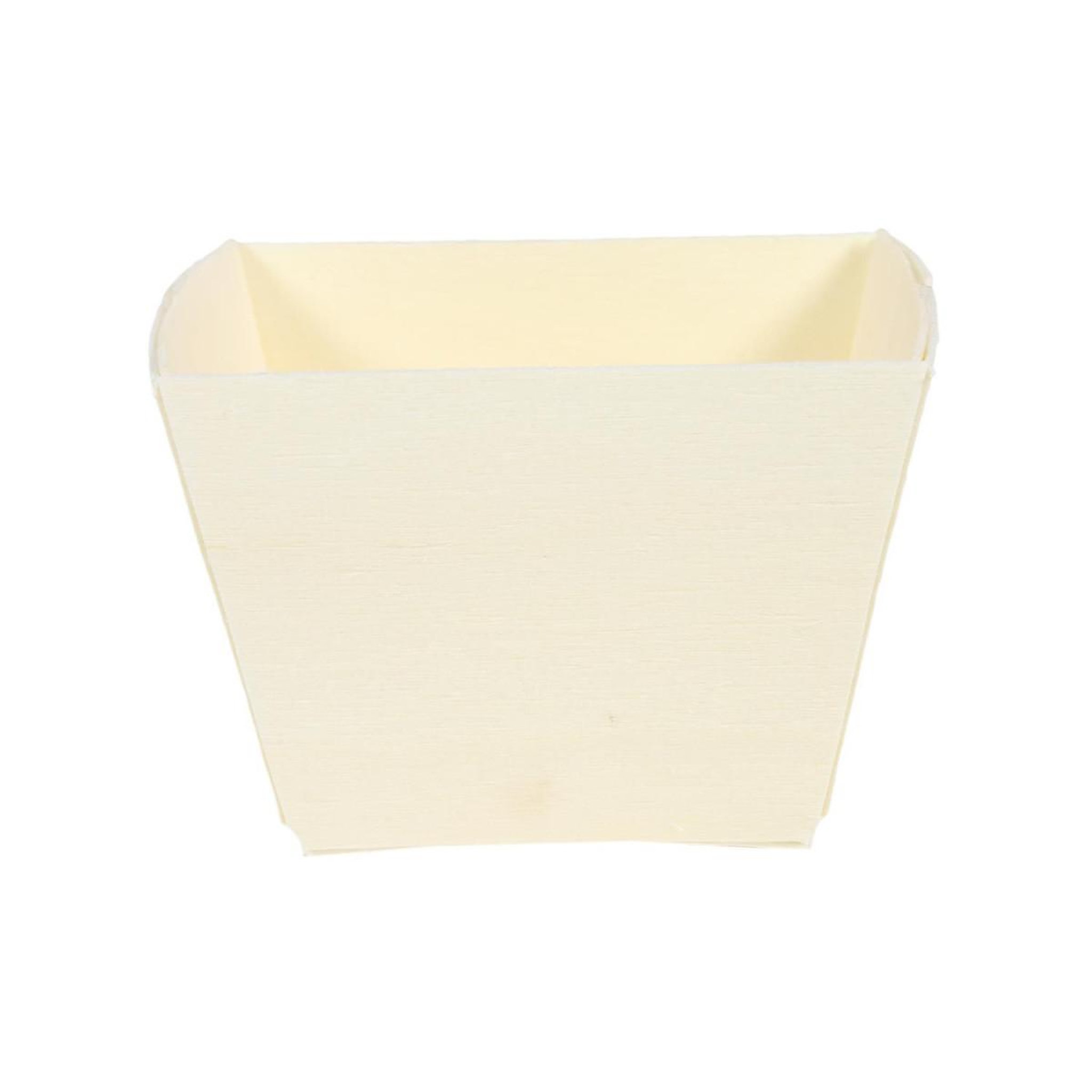 Voir la diapositive 2 : COOK CONCEPT Lot de 6 barquettes carton  snacking  7cm naturel