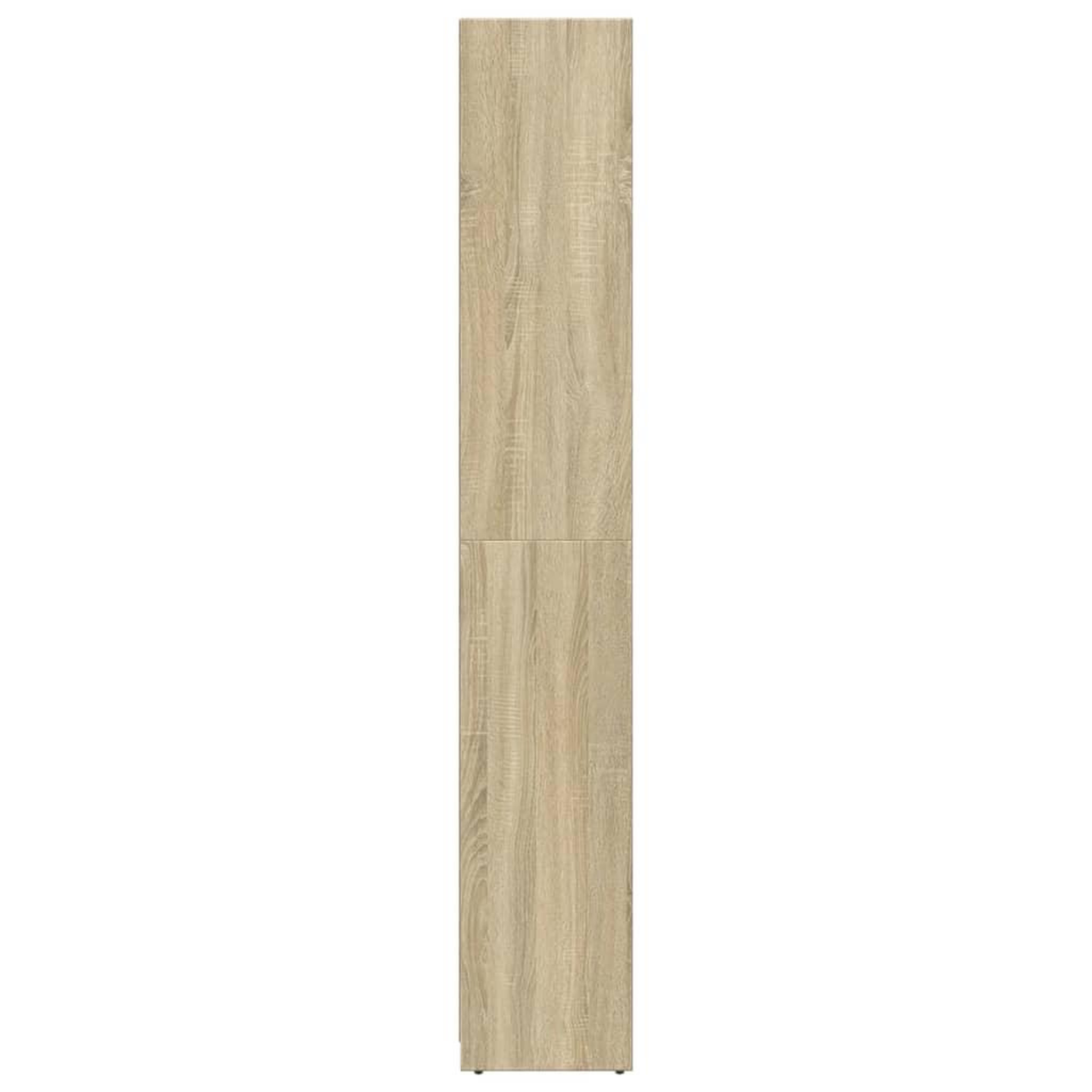 Voir la diapositive 5 : VIDAXL Armoire de salle de bain Chene sonoma 30x30x183,5 cm Agglomere