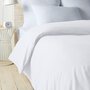 Voir la diapositive 2 : ACTUEL Housse de couette unie en percale de coton 70 fils - collection permanente