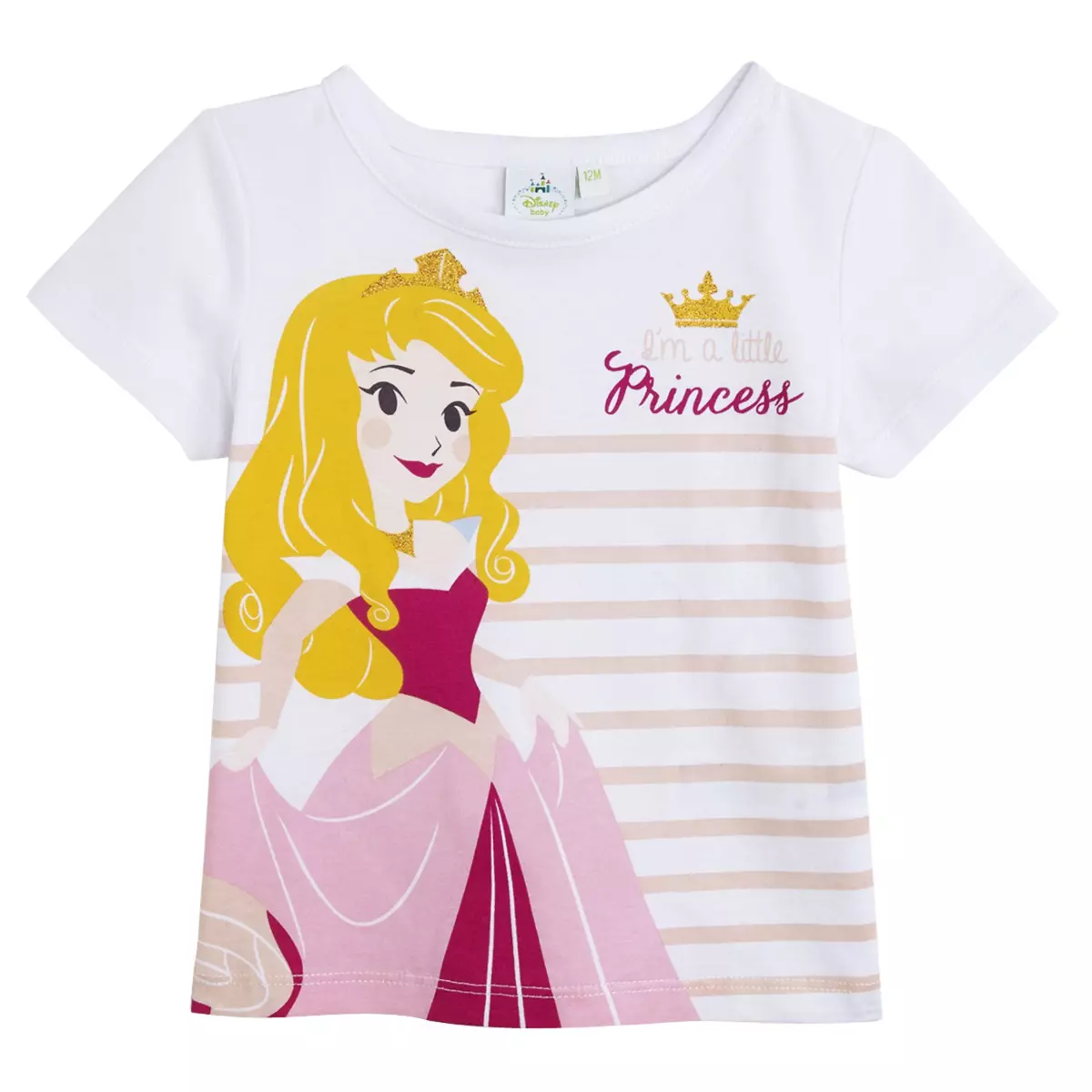 PRINCESS DISNEY Tee-shirt manches courtes bébé