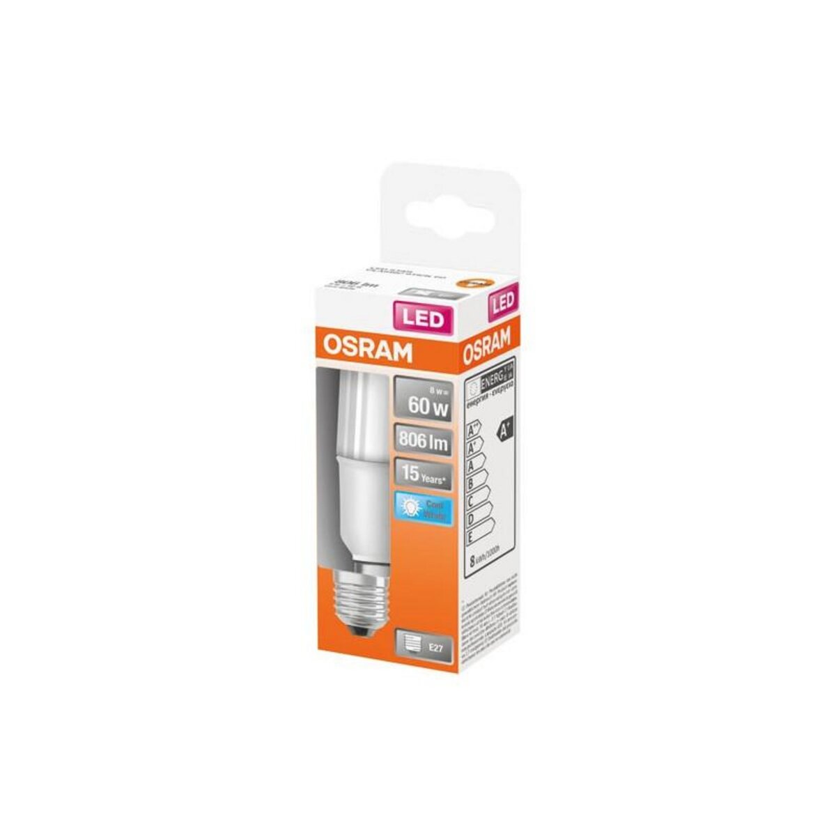 Osram LED STICK DEP A RAD.8W E27 FRD BTE OSRAM - 4058075428508