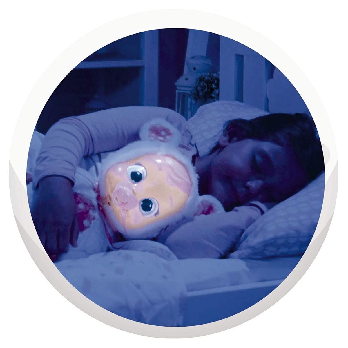 IMC TOYS Poupée Fantasy Good night Coney 30 cm Cry Babies