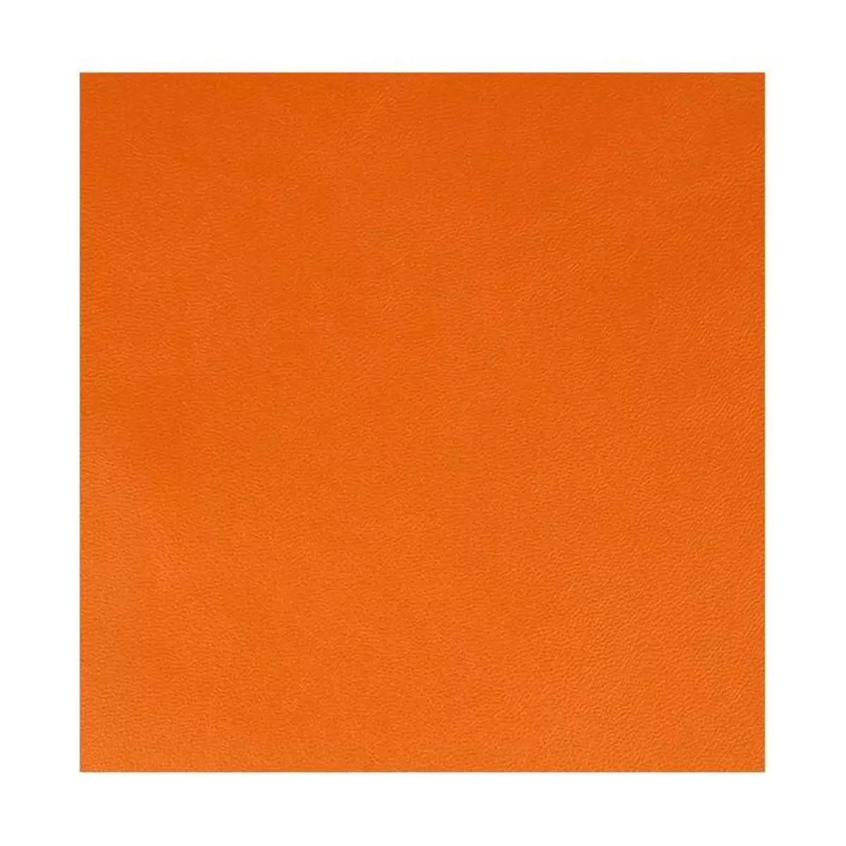 Artemio Feuille simili cuir 350 g/ m² - 30 x 30 cm - Orange