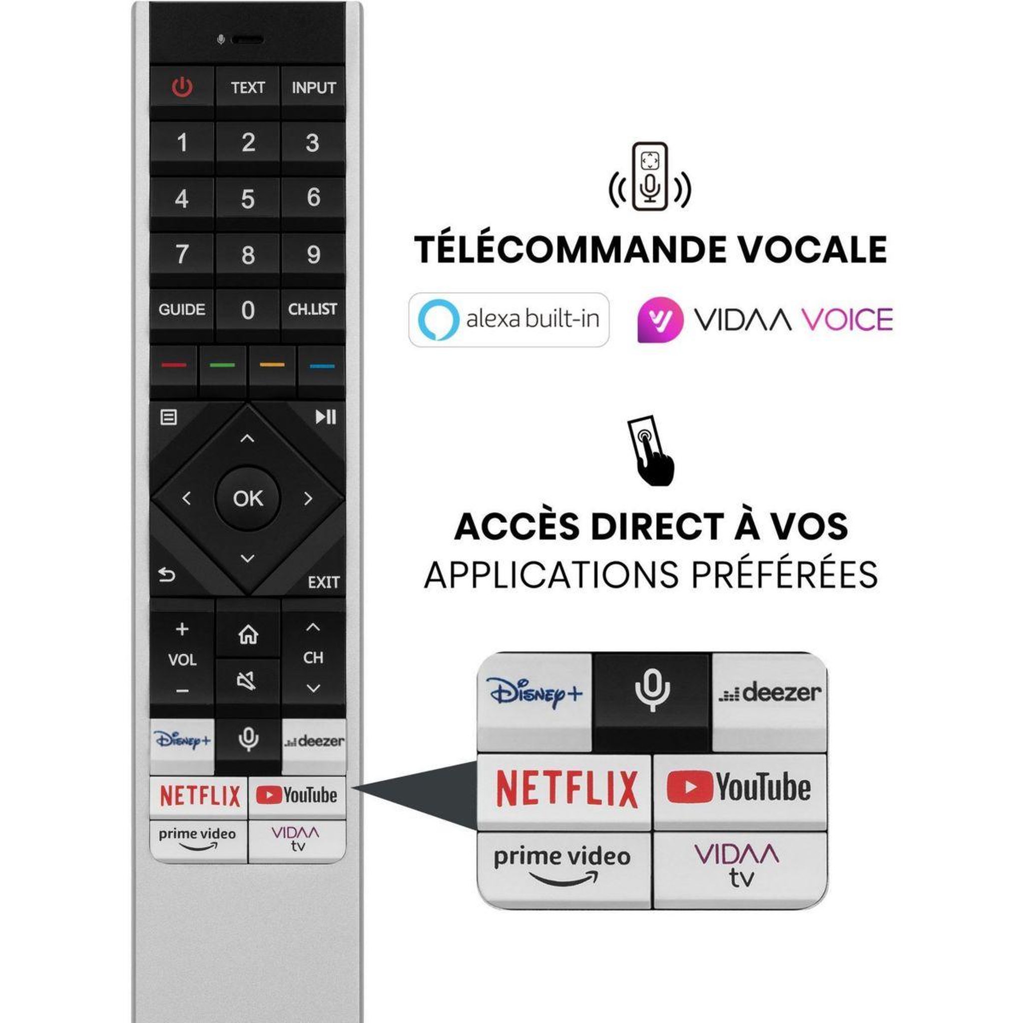 Voir la diapositive 3 : Hisense TV QLED MiniLED 85UXKQ 2023