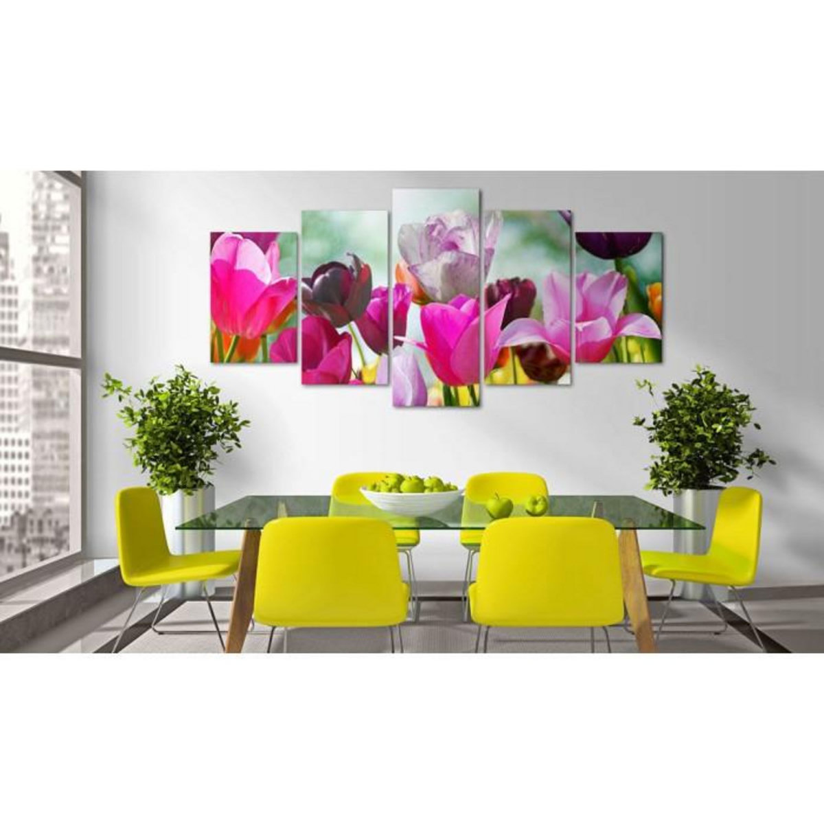 Paris Prix Tableau Imprimé  Rouge & Joie