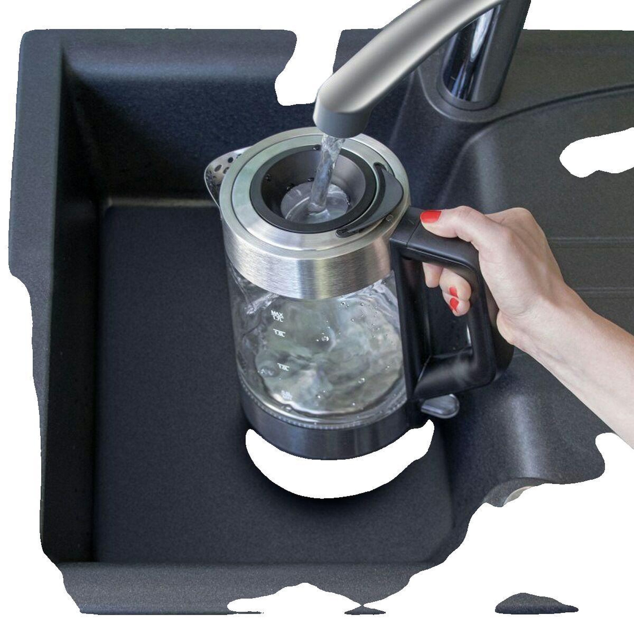Voir la diapositive 2 : Profi Cook Bouilloire Proficook PC-WKS 1190 G 1,7 l