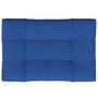 Voir la diapositive 2 : VIDAXL Coussin de palette bleu royal 120x80x12 cm tissu