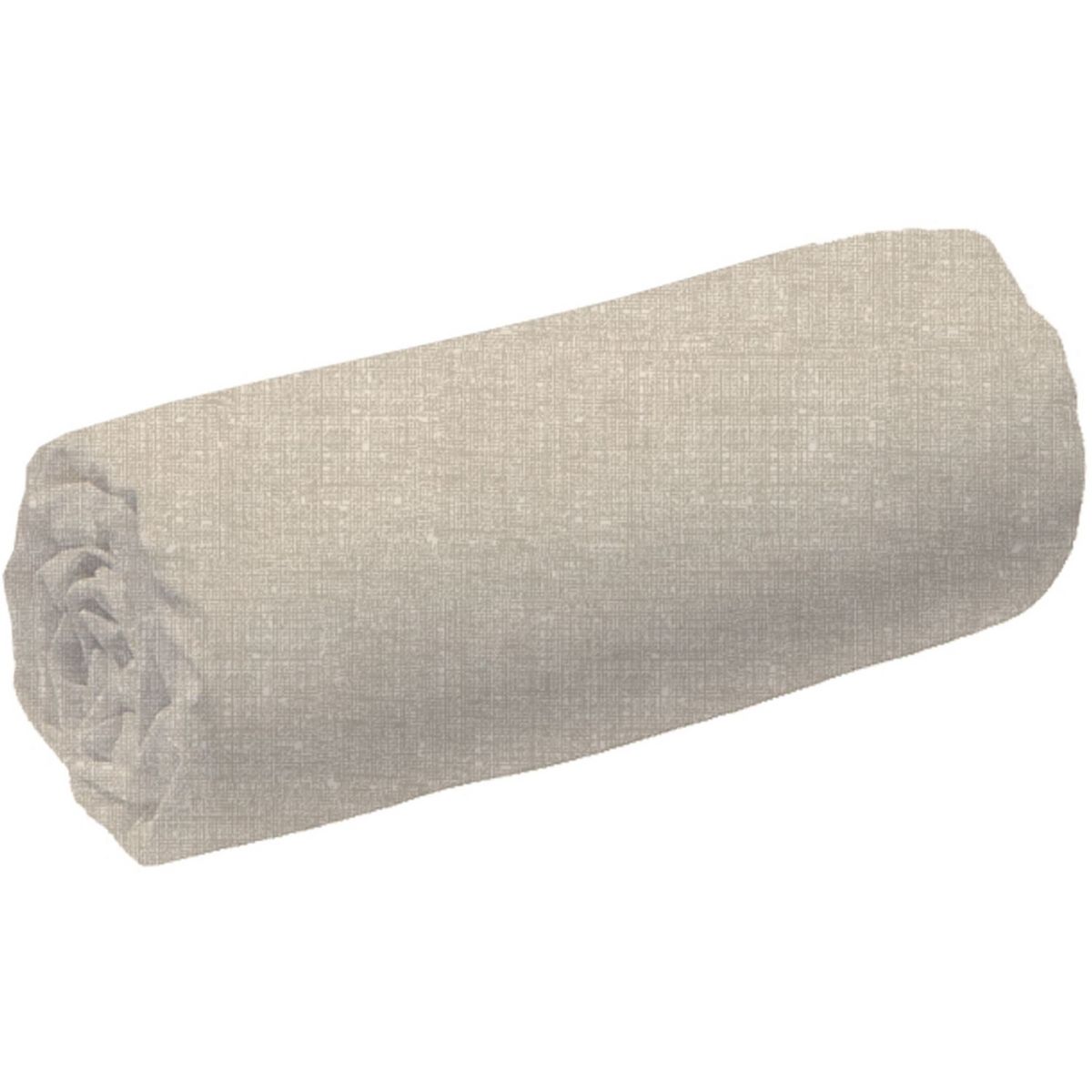 Drap housse uni en lin coton METIS