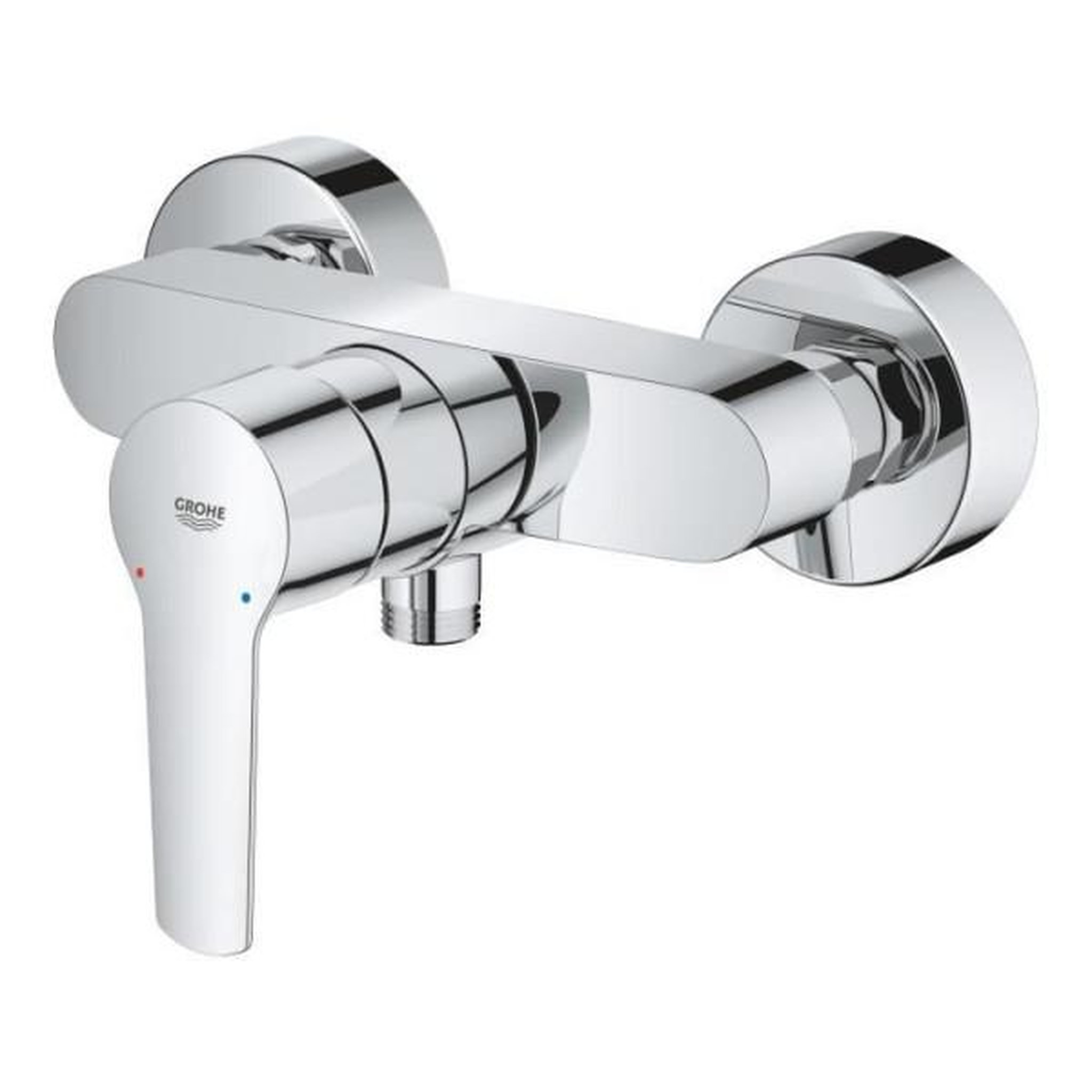 Grohe Mitigeur monocommande douche start - grohe - montage mural - raccord fileté 1/2 - chromé