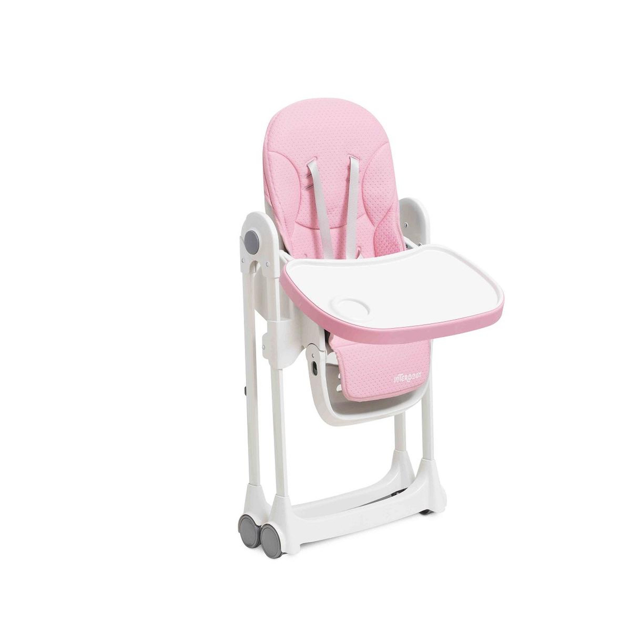 Voir la diapositive 3 : INTERBABY Chaise Haute Comfort Eat Rose