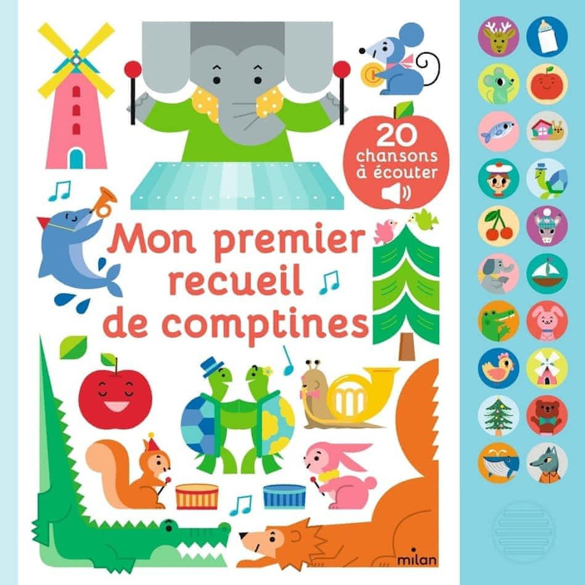MON PREMIER RECUEIL DE COMPTINES. 20 CHANSONS A ECOUTER, Bailey Ella