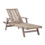 Voir la diapositive 1 : Paris Prix Chaise Longue en Bois  Little John  115cm Marron