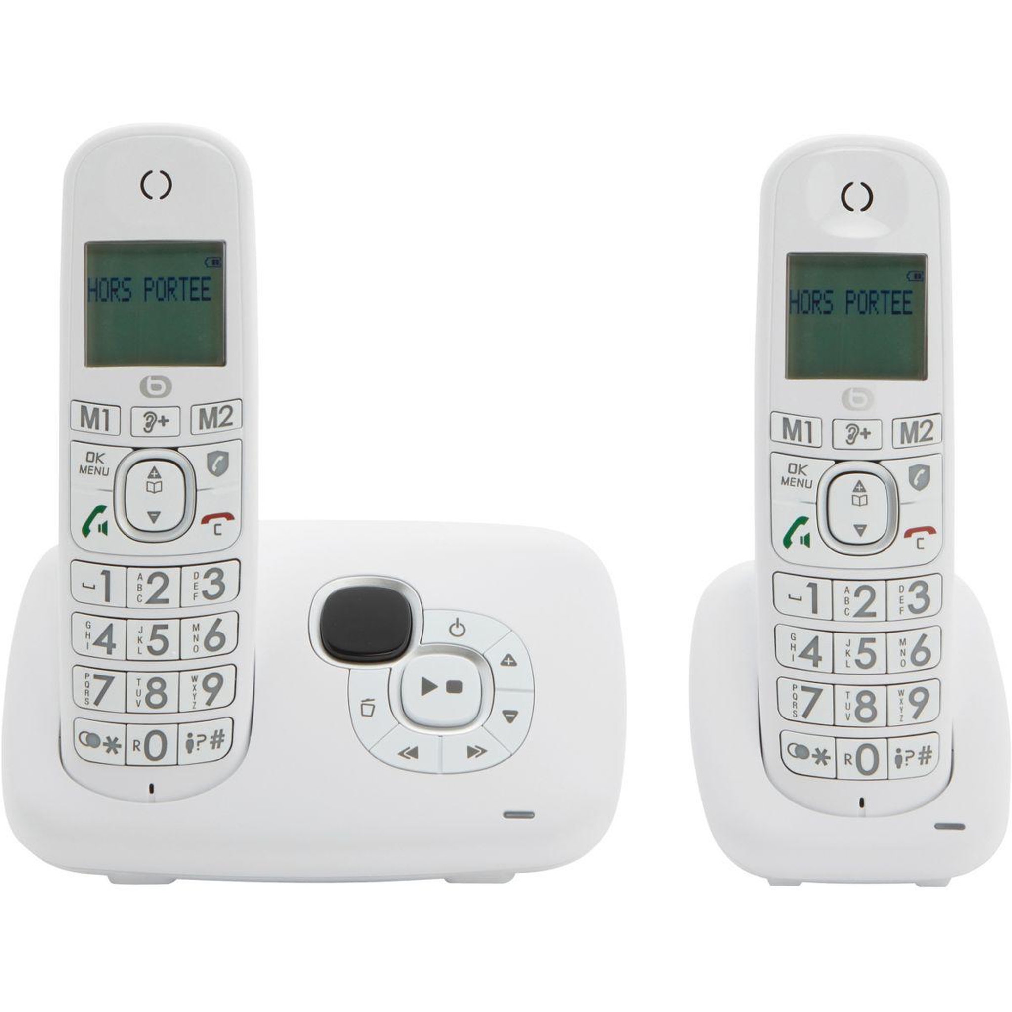 Voir la diapositive 2 : ESSENTIEL B Téléphone sans fil EB_TS-12-SF_R
