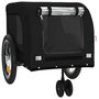 Voir la diapositive 4 : VIDAXL Remorque de velo pour animaux de compagnie noir