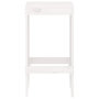 Voir la diapositive 4 : VIDAXL Tabourets de bar lot de 2 blanc 40x36x75 cm bois massif de pin