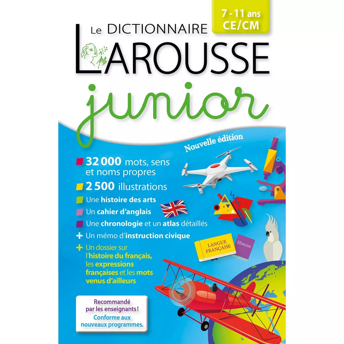 LAROUSSE Dictionnaire Junior 7/11 ans 