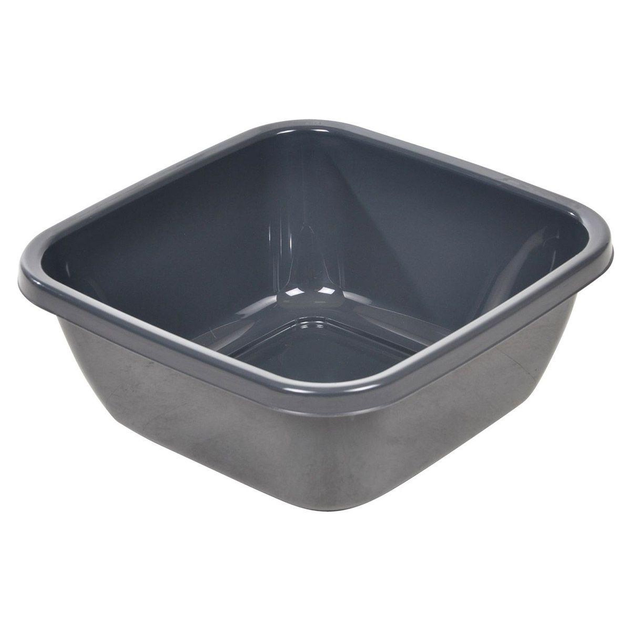HOMEA Bassine Carrée  Bassin  15L Anthracite