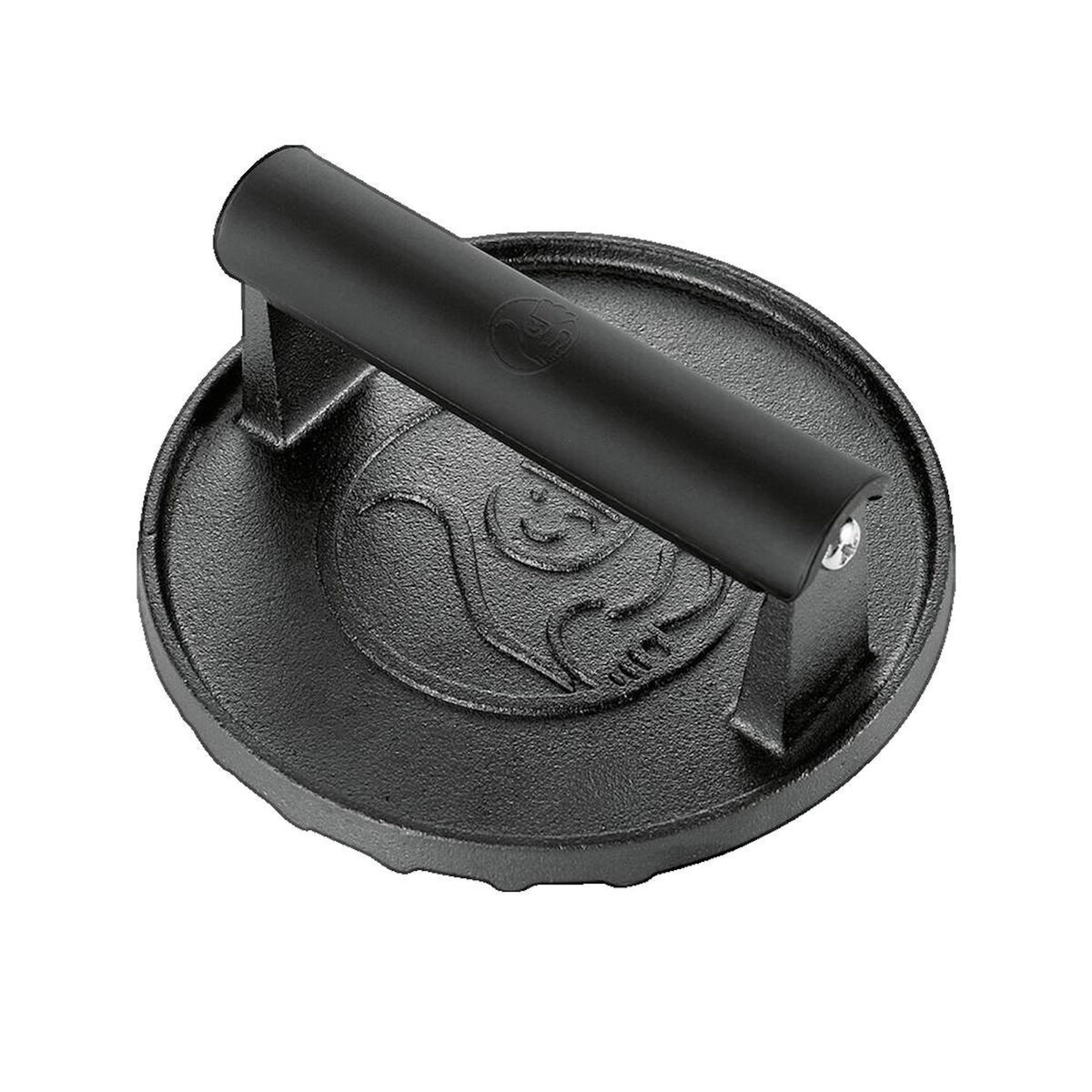 easy sushi Presse à burger Gourmet-Easy en fonte avec poignée ergonomique en silicone