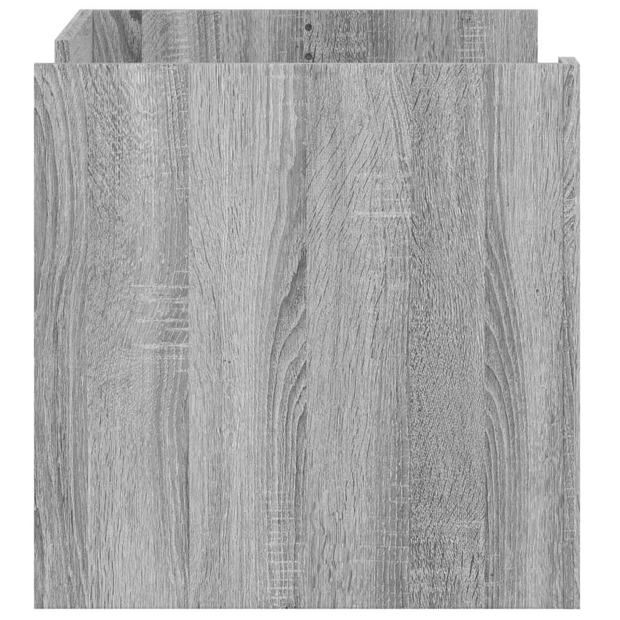 Voir la diapositive 5 : VIDAXL Table basse sonoma gris 80x50x50 cm Bois d'ingenierie