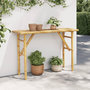 Voir la diapositive 1 : VIDAXL Table console 115x39x75 cm bambou