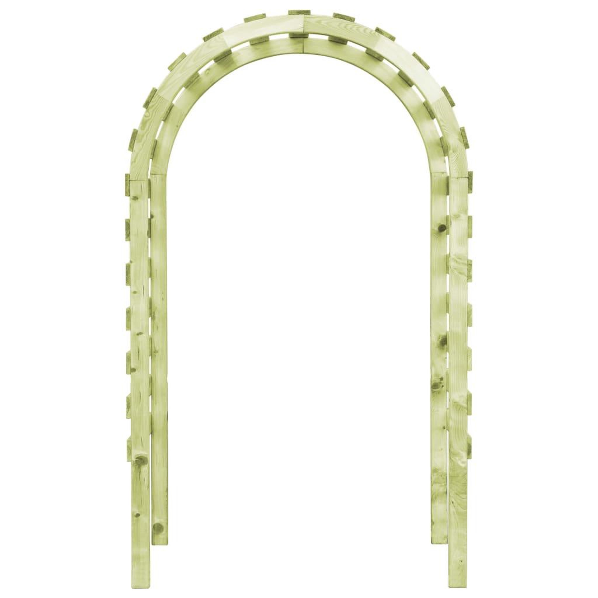 Voir la diapositive 2 : VIDAXL Pergola de jardin 130x60x230 cm Bois de pin impregne