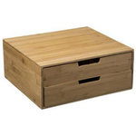 FIVE Porte-Capsules  2 Tiroirs  34cm Naturel