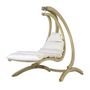 Voir la diapositive 3 : Chaise Longue Swing + Support en bois traité