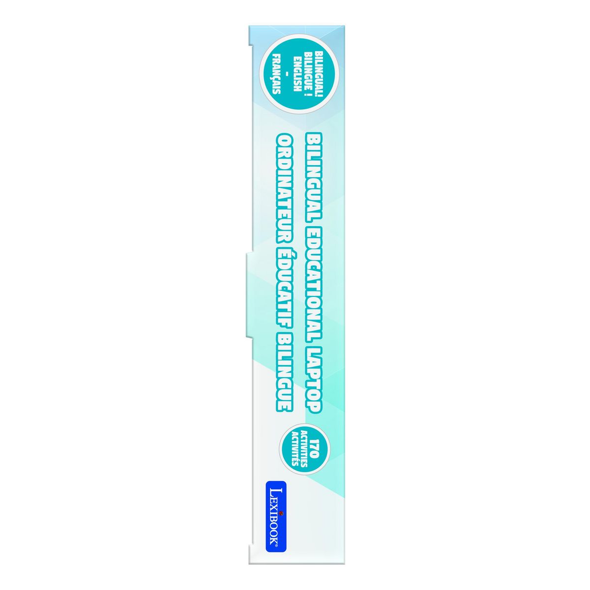 Lexibook Ordinateur portable 6.7” éducatif bilingue anglais et français