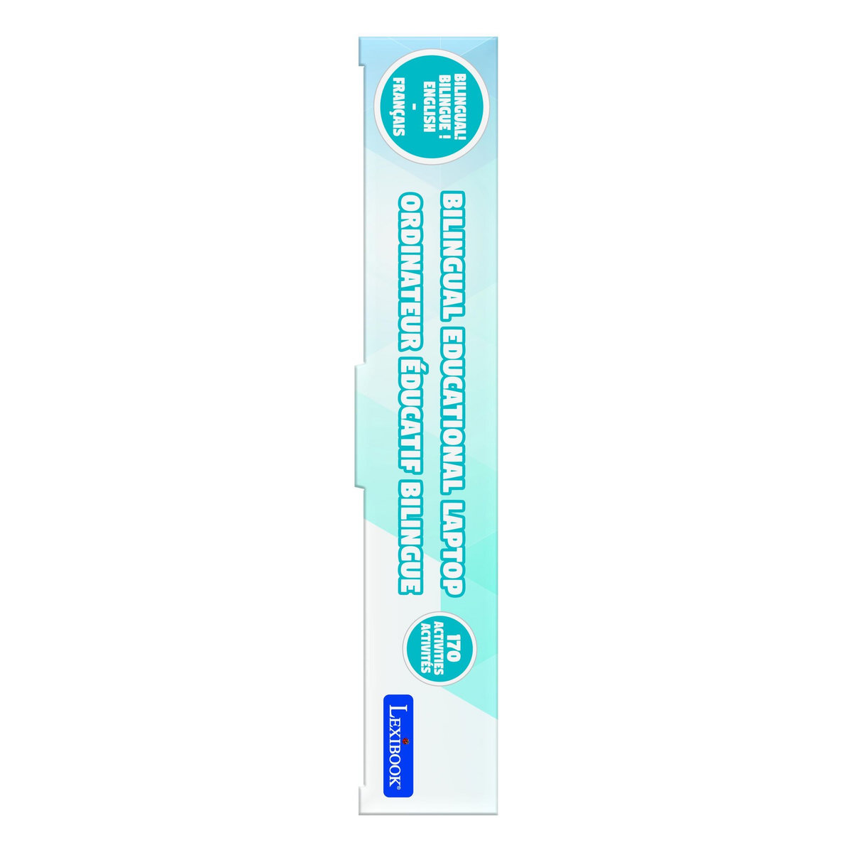 Lexibook Ordinateur portable 6.7” éducatif bilingue anglais et français