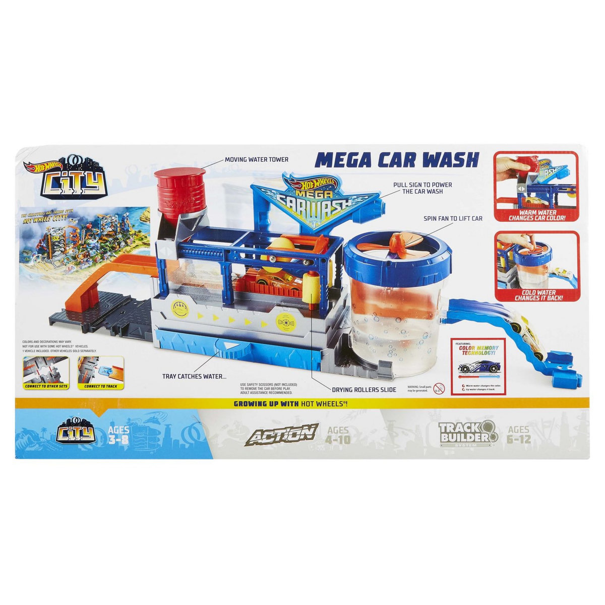 MATTEL Station de lavage Hot Wheels