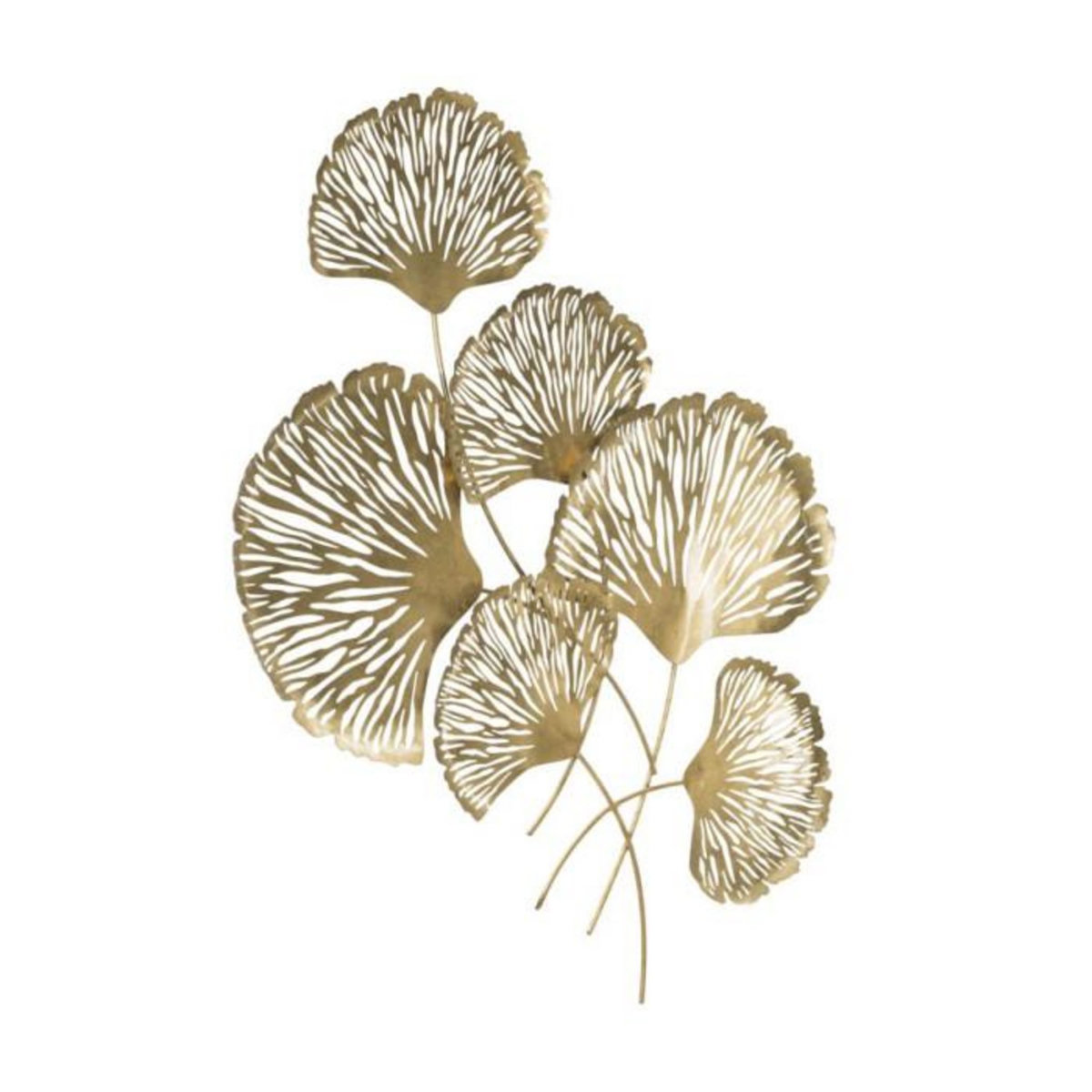 Paris Prix Décoration Murale Verticale en Métal  Iris  101cm Or