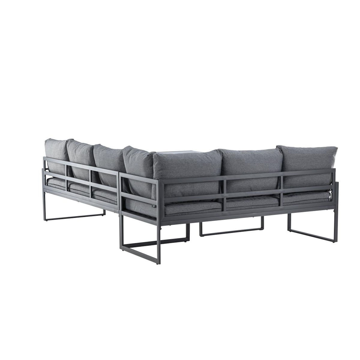 Paris Prix Salon d'Angle de Jardin  Zingaro  241cm Noir