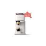 Philips Machine à expresso Baristina BAR300/03 cafetière à grain Blanche + Porte-filtre jaune mangue