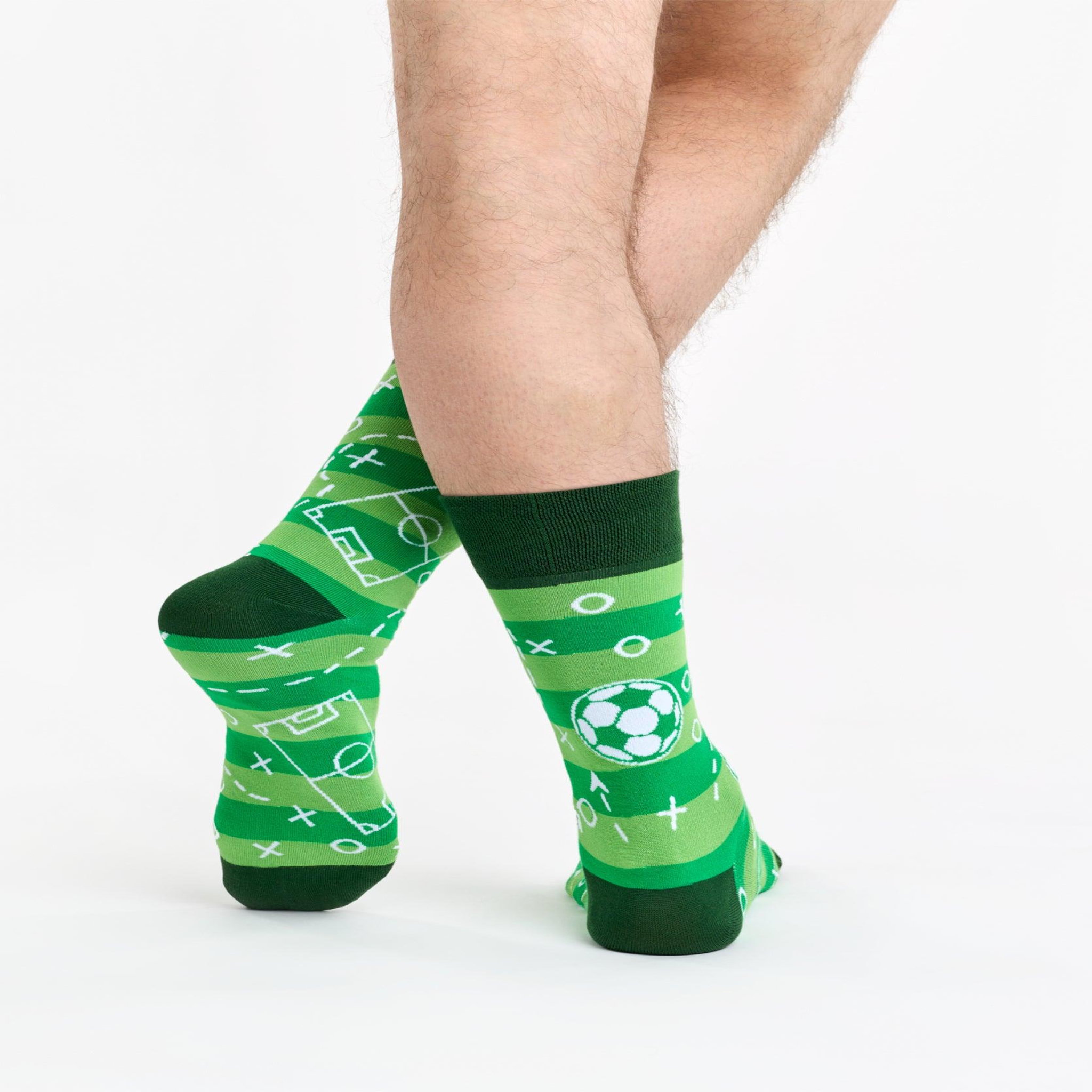 Voir la diapositive 3 : DEDOLES Chaussettes bambou terrain de football