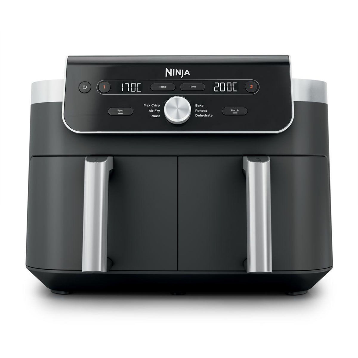 NINJA Friteuse sans huile Foodi Dual Air Fryer 9.5L DZ901EUI