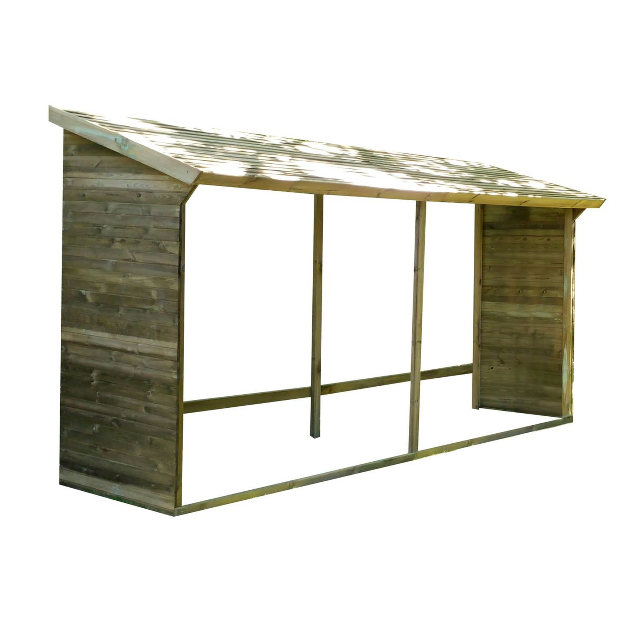 Voir la diapositive 2 : Forest Style Bûcher Bois - 5,7m3 - MEMPHIS XXL