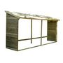 Voir la diapositive 2 : Forest Style Bûcher Bois - 5,7m3 - MEMPHIS XXL