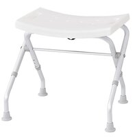 RIDDER RIDDER Tabouret de salle de bain Zac XXL Noir PU/aluminium pas cher  