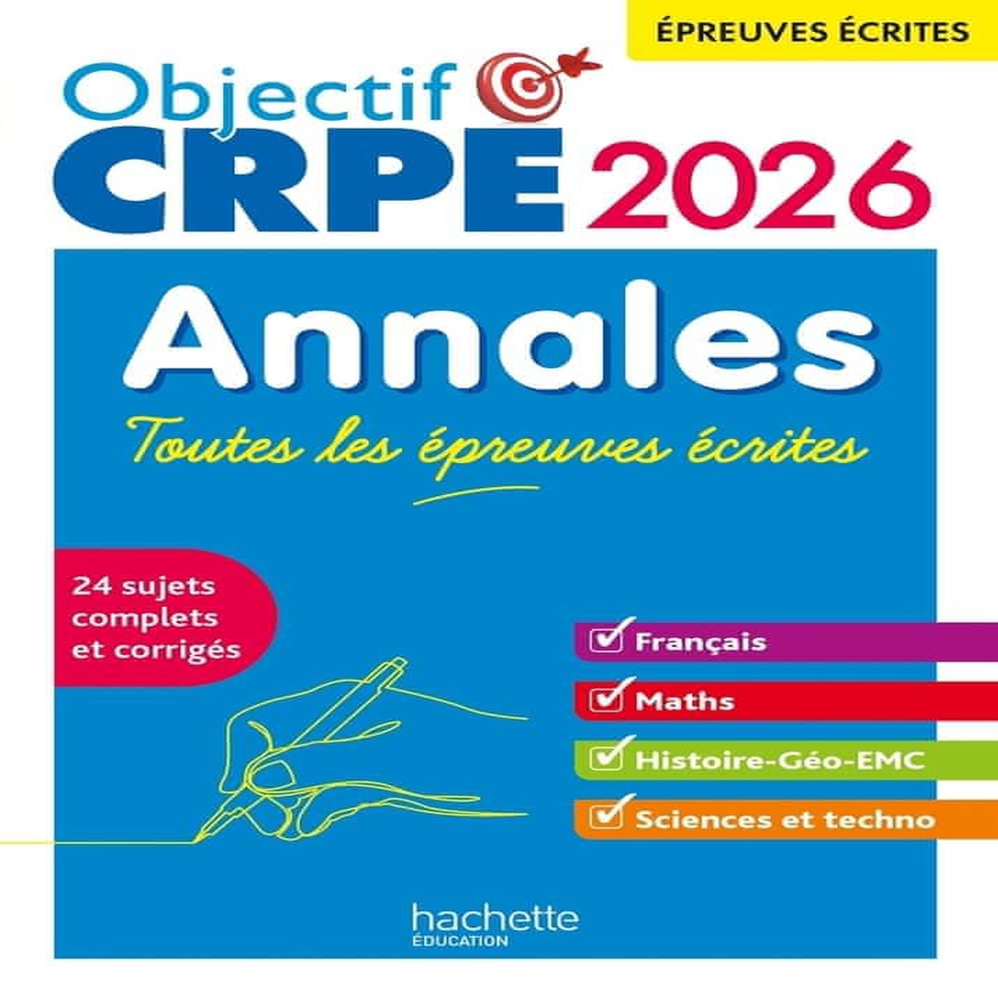 ANNALES. TOUTES LES EPREUVES ECRITES, EDITION 2026, Hennion-Brung Elise