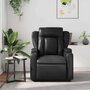 Voir la diapositive 3 : VIDAXL Fauteuil de massage inclinable Noir Similicuir