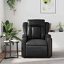 Voir la diapositive 3 : VIDAXL Fauteuil de massage inclinable Noir Similicuir