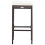 Voir la diapositive 5 : VIDAXL Ensemble de bar de jardin 7 pcs coussins Resine tressee Marron